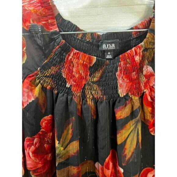 New A.N.A. Off Shoulder Floral Blouse Small‎ - Picture 5 of 5
